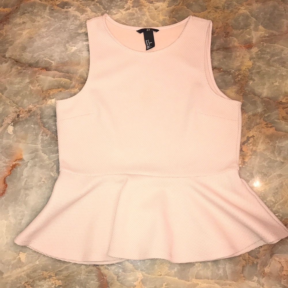 H&M Peplum Top